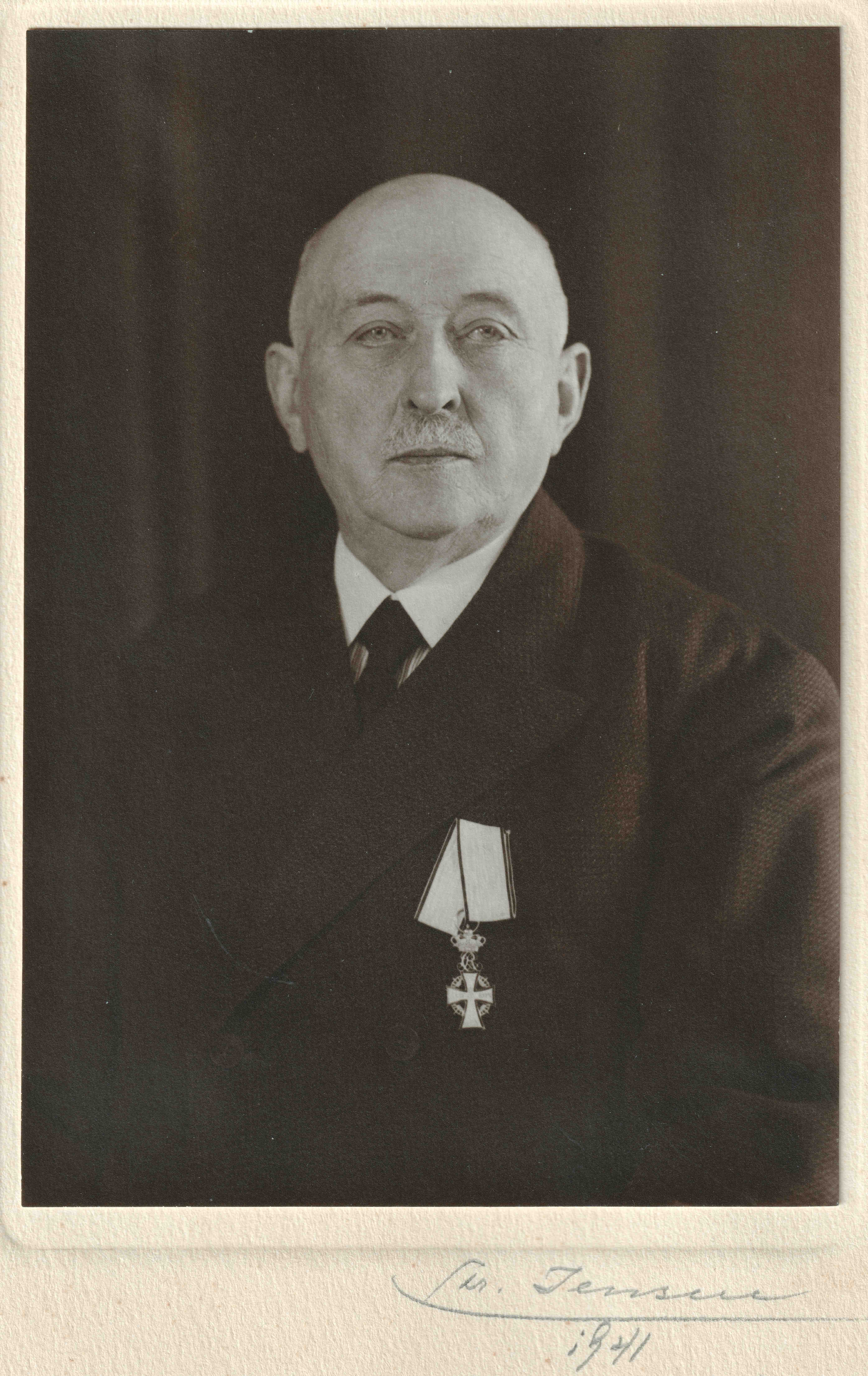 Jørgen Petersen Ridder af Dannebrog 1941